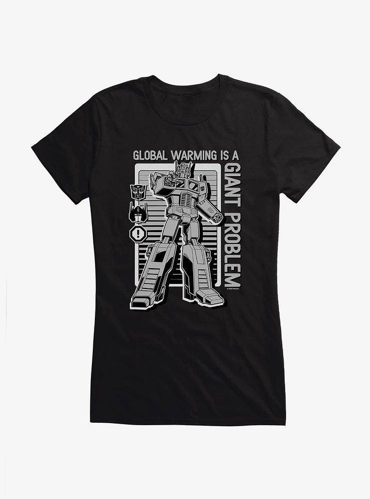 Transformers Giant Problem Girls T-Shirt