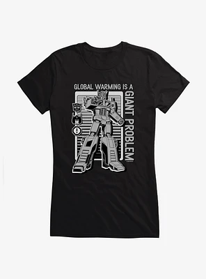 Transformers Giant Problem Girls T-Shirt