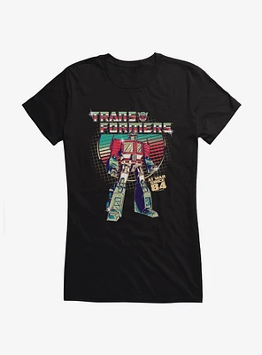 Transformers Optimus Prime At War Girls T-Shirt