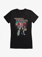 Transformers Optimus Prime At War Girls T-Shirt