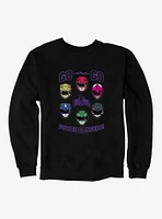 Mighty Morphin Power Rangers Go Helmets Sweatshirt