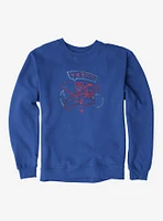 Magic The Gathering Rat Ninja Biker Logo Sweatshirt