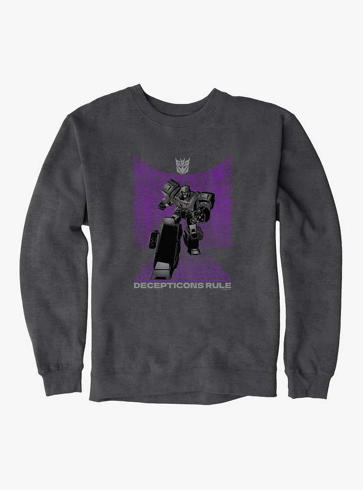 Transformers Decepticons Rule Megatron Sweatshirt