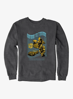 Transformers Defend To The End Bumblebee Sweatshirt