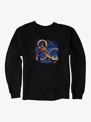 Dungeons & Dragons Gold Ampersand Asian Letters Sweatshirt