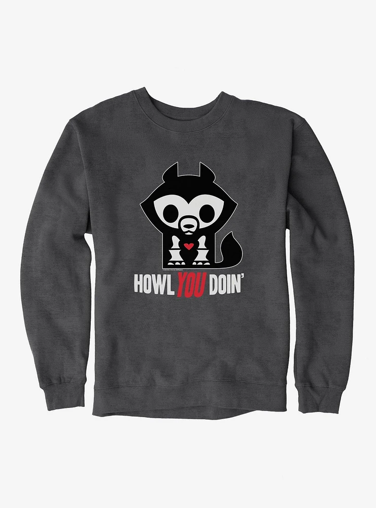 Skelanimals Jae Howl You Doin Sweatshirt