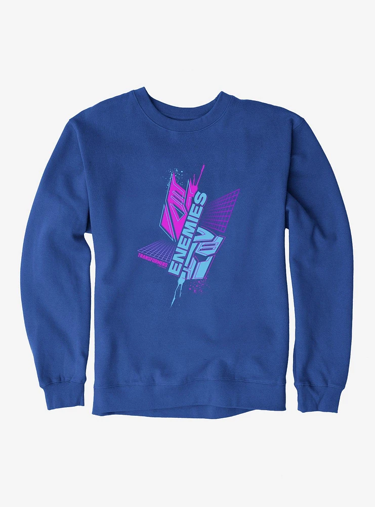 Transformers Enemies Split Sweatshirt