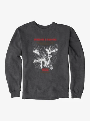 Dungeons & Dragons White Box Dragon and Flames Sweatshirt