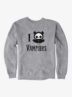 Skelanimals Diego I Heart Vampires Sweatshirt