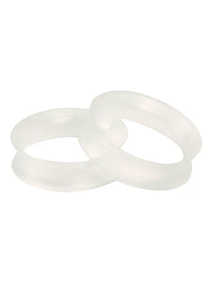 Kaos Softwear Clear Earskin Eyelet Plug 2 Pack