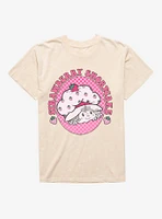 Strawberry Shortcake Pink Berries Mineral Wash T-Shirt