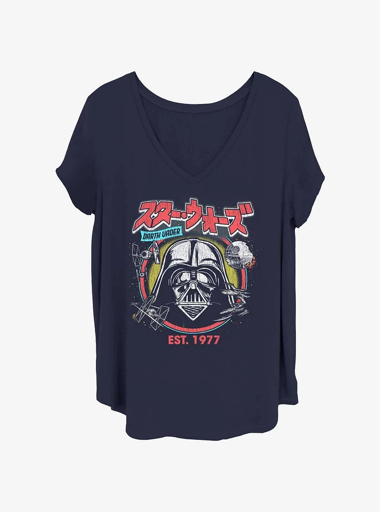 Star Wars Darth Vader Womens T-Shirt Plus