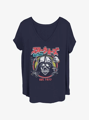 Star Wars Darth Vader Womens T-Shirt Plus