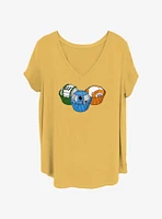 Star Wars Cupcakes Womens T-Shirt Plus