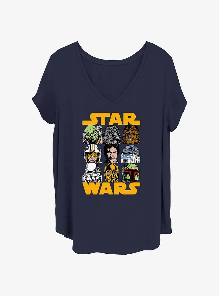 Star Wars Space Cowboys Womens T-Shirt Plus