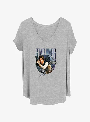 Star Wars Team Resistance Womens T-Shirt Plus