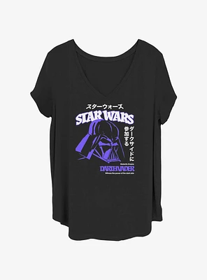 Star Wars Anime Vader Womens T-Shirt Plus