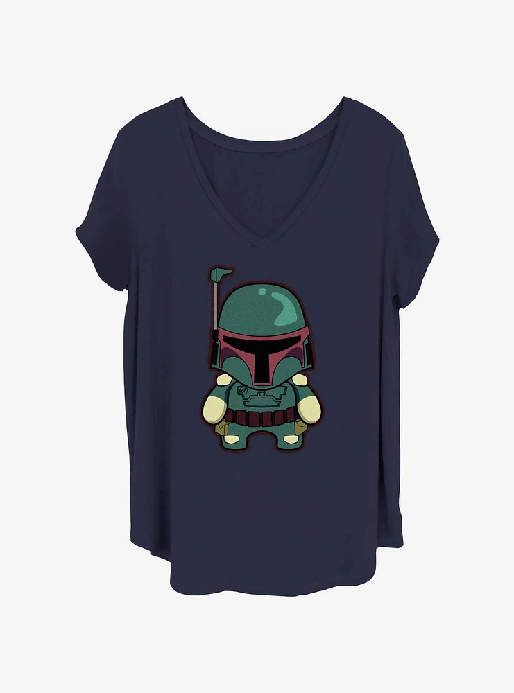 Star Wars Kawaii Hunter Womens T-Shirt Plus