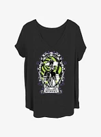 Beetlejuice Framed Womens T-Shirt Plus