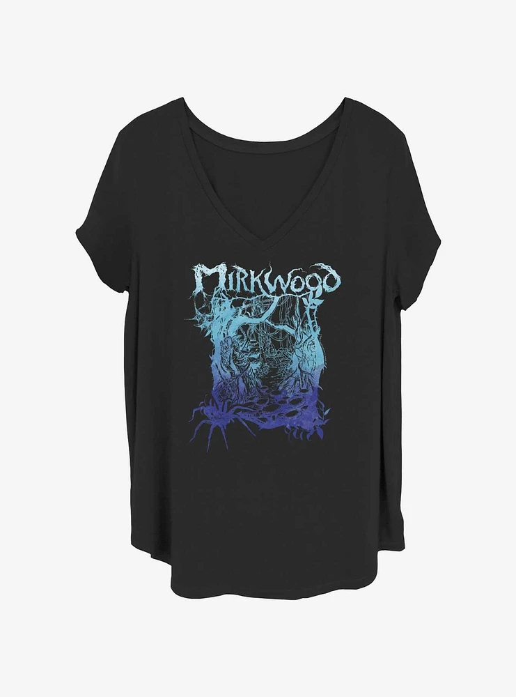 The Hobbit Mirkwood Womens T-Shirt Plus