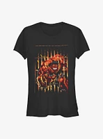 Hulk Red Cage Girls T-Shirt