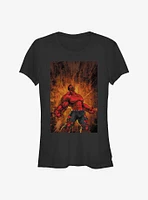 Hulk Red Fury Girls T-Shirt