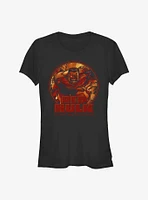 Hulk Red Pop Girls T-Shirt