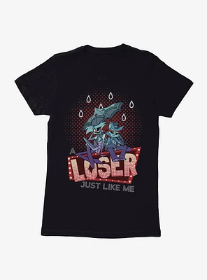 Hazbin Hotel Husk & Angel Dust Loser Womens T-Shirt