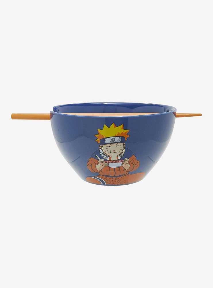 Naruto Shippuden Naruto Eating Ramen Bowl With Chopsticks