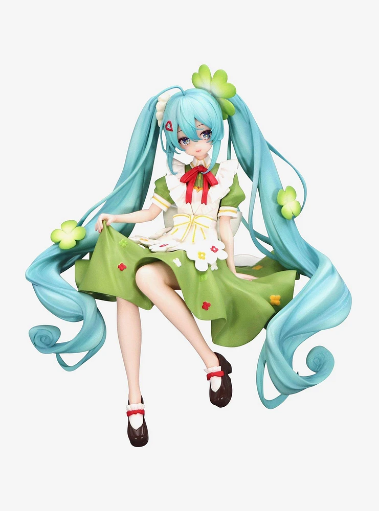 Hatsune Miku Flower Fairy Clover Ver. Noodle Stopper Figure