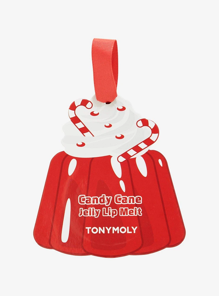 TONYMOLY Candy Cane Jelly Lip Melt Ornament