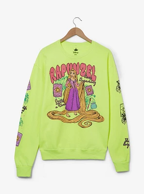 Disney Tangled Rapunzel Lantern Icons Women's Crewneck