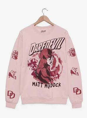 Marvel Daredevil Tonal Portrait Women's Crewneck