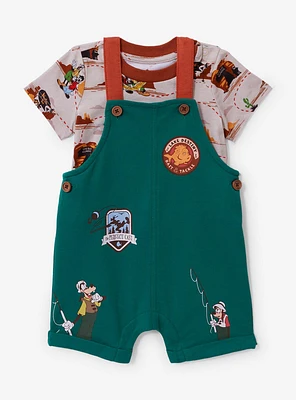 Disney A Goofy Movie Lake Destiny Infant Overall & Shirt Set — BoxLunch Exclusive