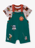 Disney A Goofy Movie Lake Destiny Infant Overall & Shirt Set — BoxLunch Exclusive