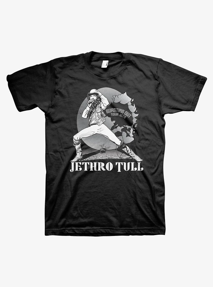 Jethro Tull Bursting Out Tour T-Shirt