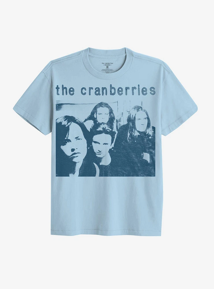 The Cranberries Group Photo Boyfriend Fit Girls T-Shirt