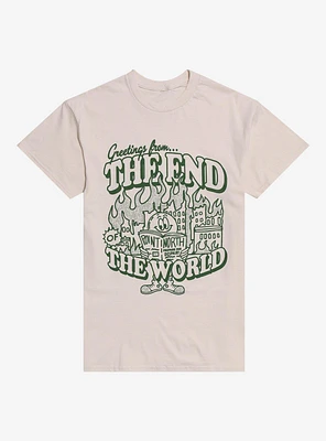 Point North Greetings From The End Of World T-Shirt