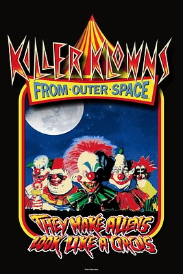 Killer Klowns From Outer Space Movie Poster