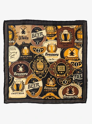 Beer Aficionado Silk Pocket Square