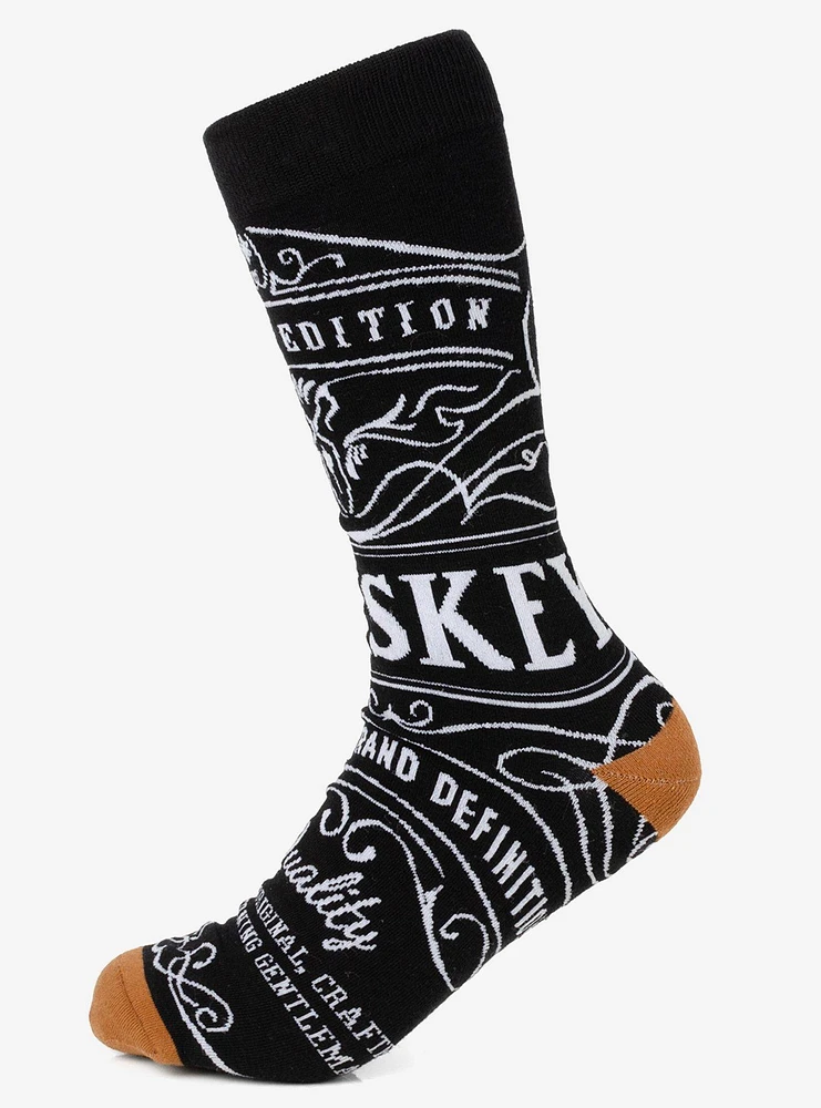 Whiskey Original Black Men's Socks