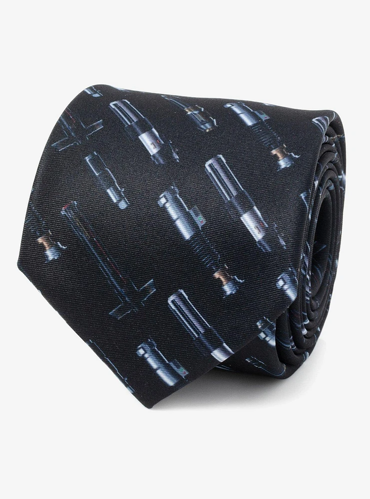 Star Wars Lightsaber Pattern Tie