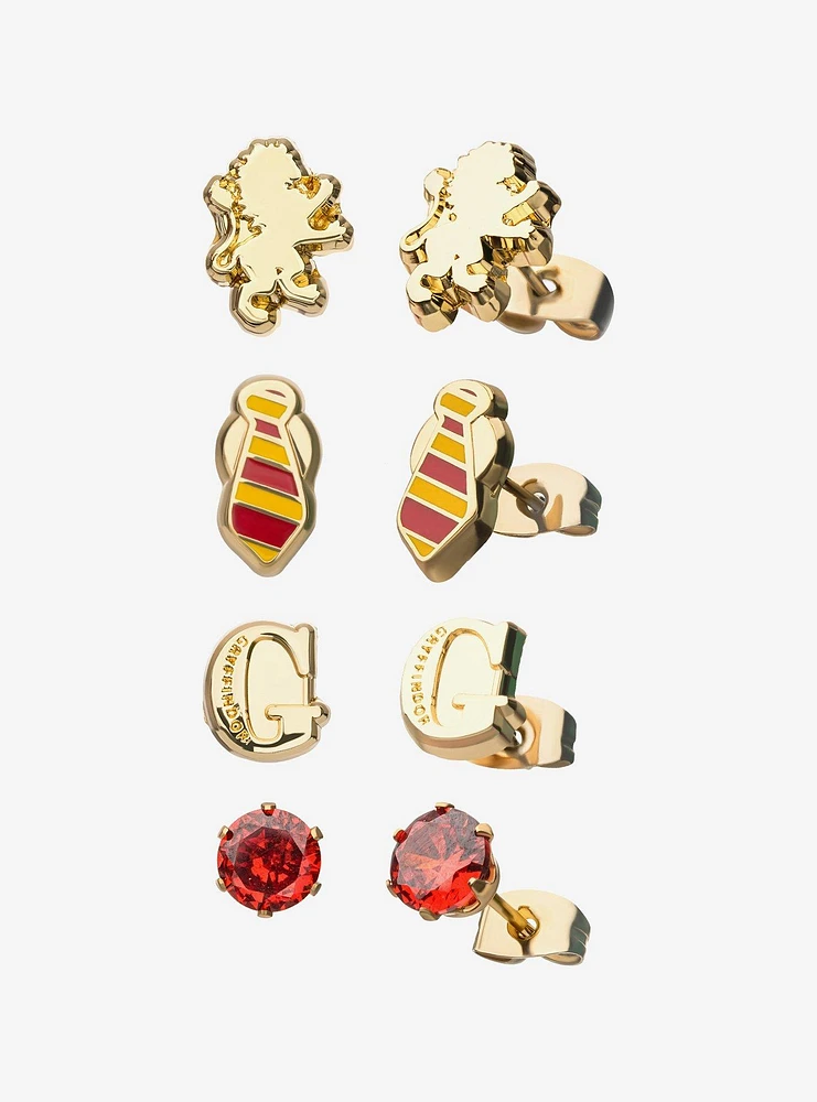 Harry Potter Gryffindor Stud Earring Set