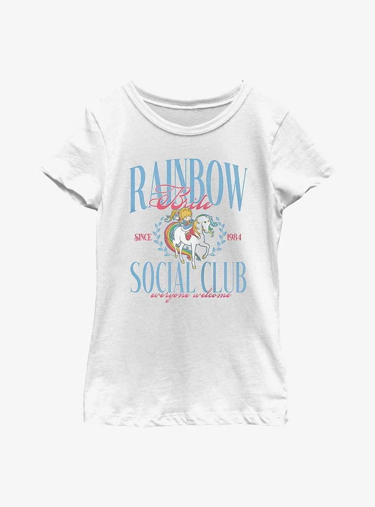 Rainbow Brite Social Club Youth Girls T-Shirt