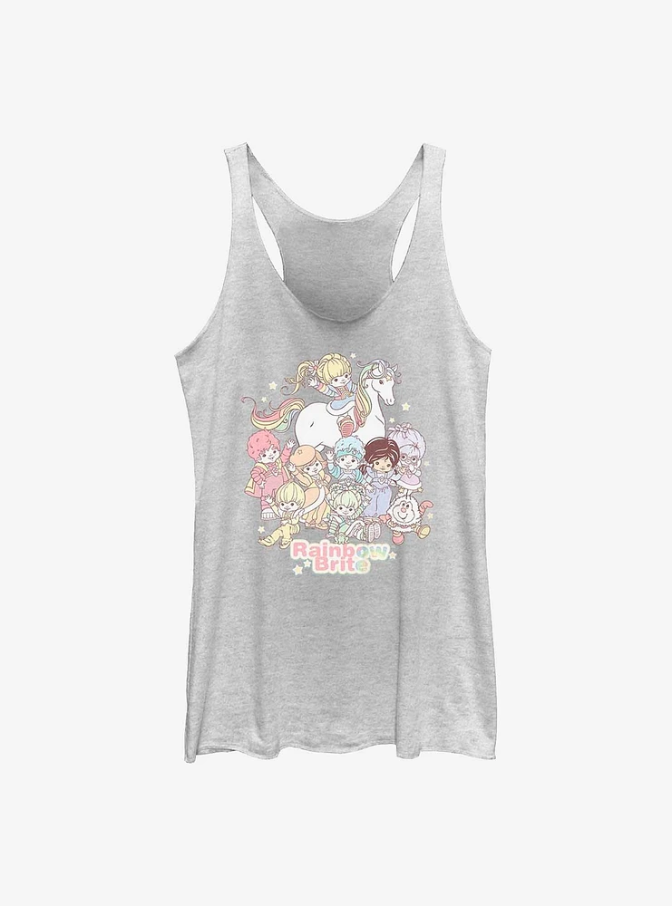 Rainbow Brite Pastel Party Womens Tank