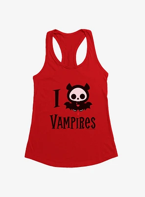 Skelanimals Diego I Heart Vampires Girls Tank