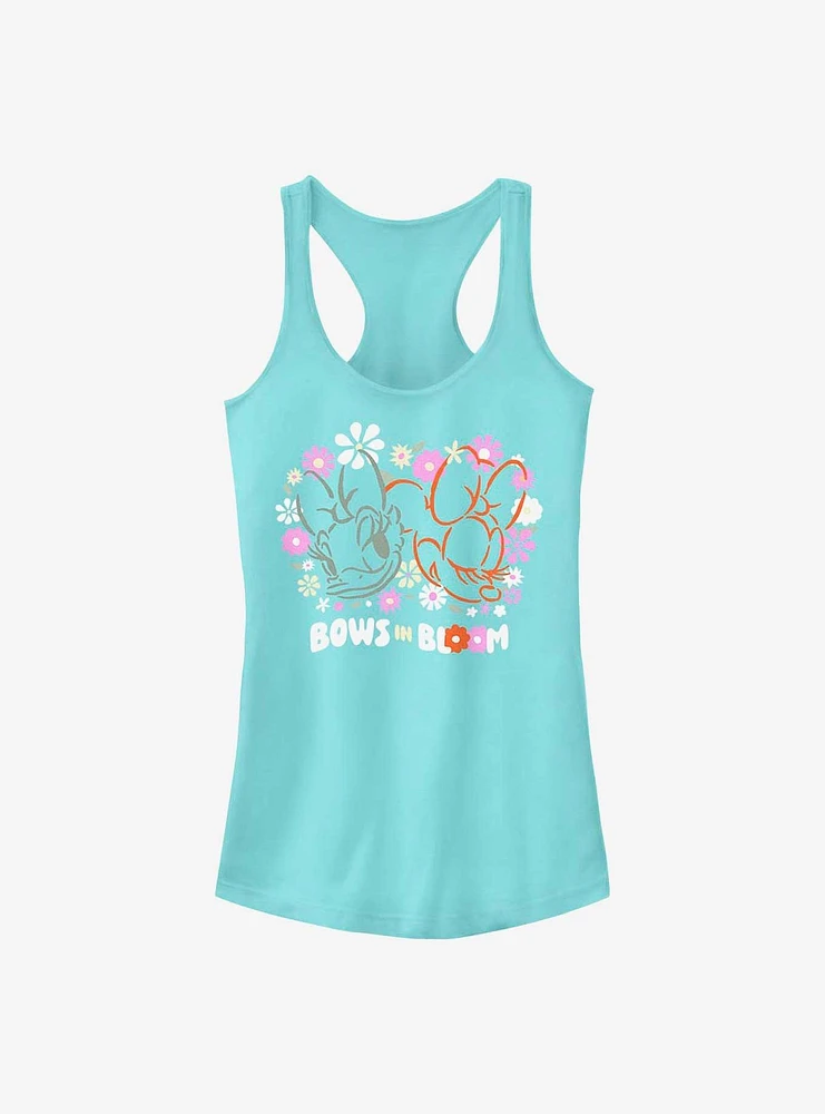 Disney Minnie Mouse & Daisy Duck Bows Bloom Girls Tank Top