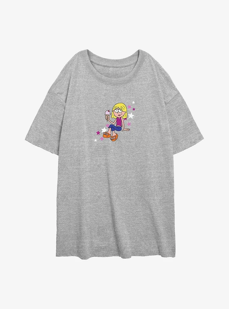 Disney Lizzie McGuire with Ice Cream Girls Oversized T-Shirt