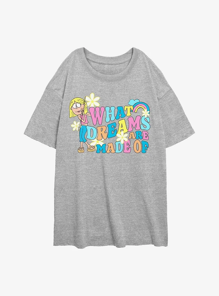 Disney Lizzie McGuire Dreams Are Made Of Girls Oversized T-Shirt