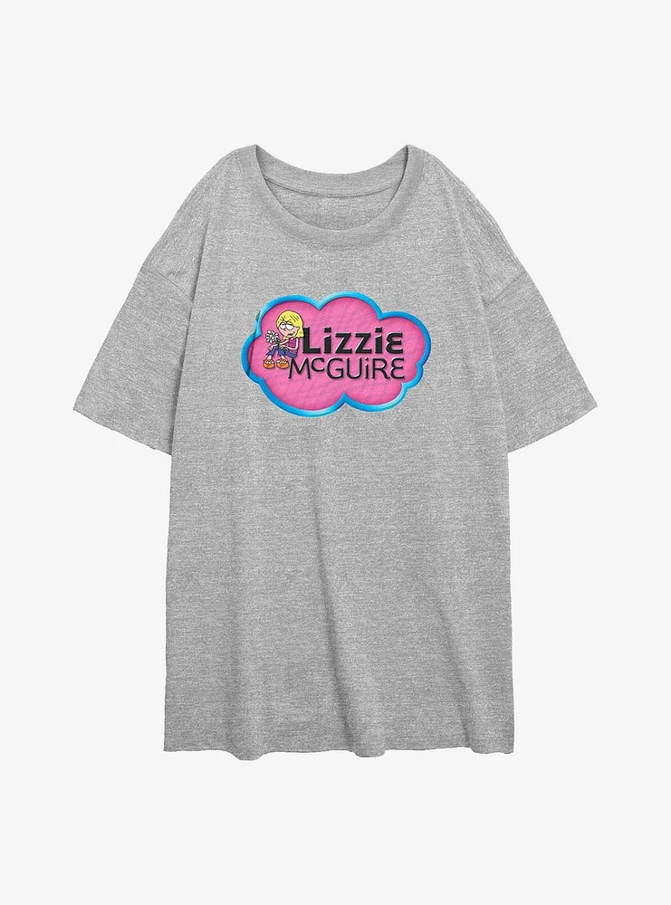 Disney Lizzie McGuire Classic Girls Oversized T-Shirt